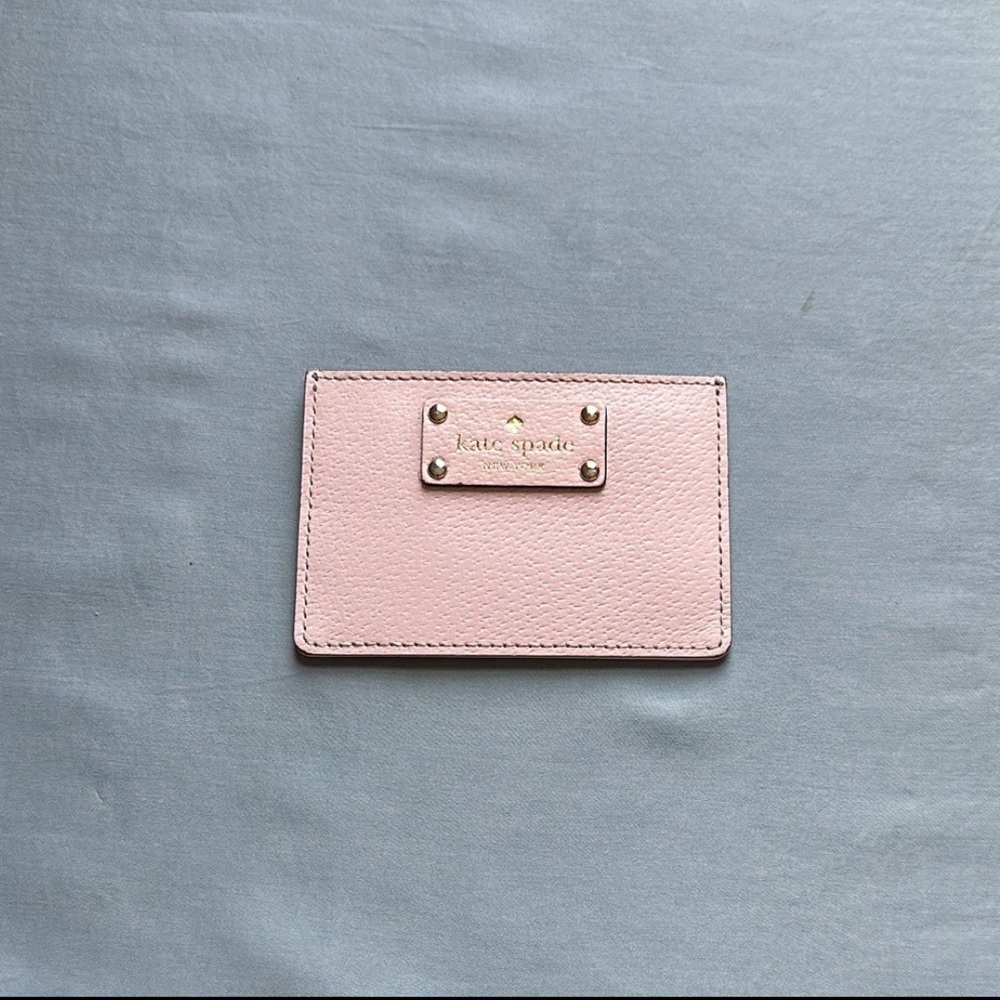 Pink Kate Spade cardholder